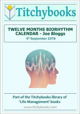 Personal Biorhythms Calendar