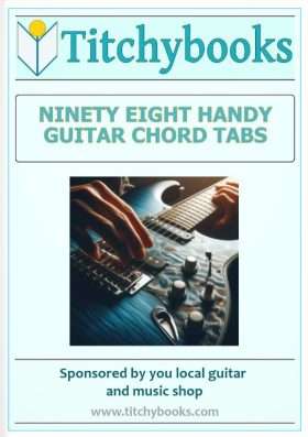 Guitar chords Titchybook